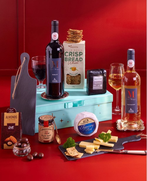 Tribute To Cheese & Wine Gift Hamper <br/>(Food Hamper)